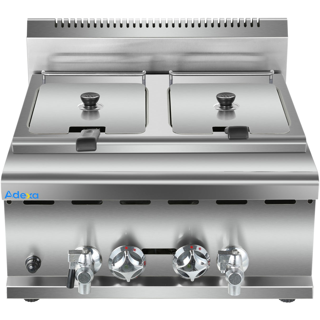 Commercial Gas Fryer 2x8 Litres Countertop | Hgf608