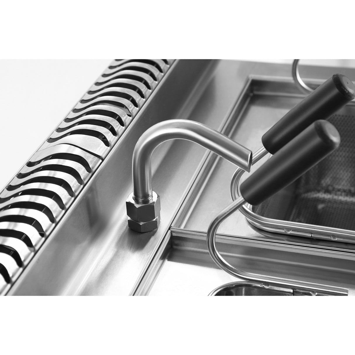 Professional Pasta Cooker 30 Litres Gas 22k W Floor Standing With Cabinet Base 700mm Depth | Hgn715