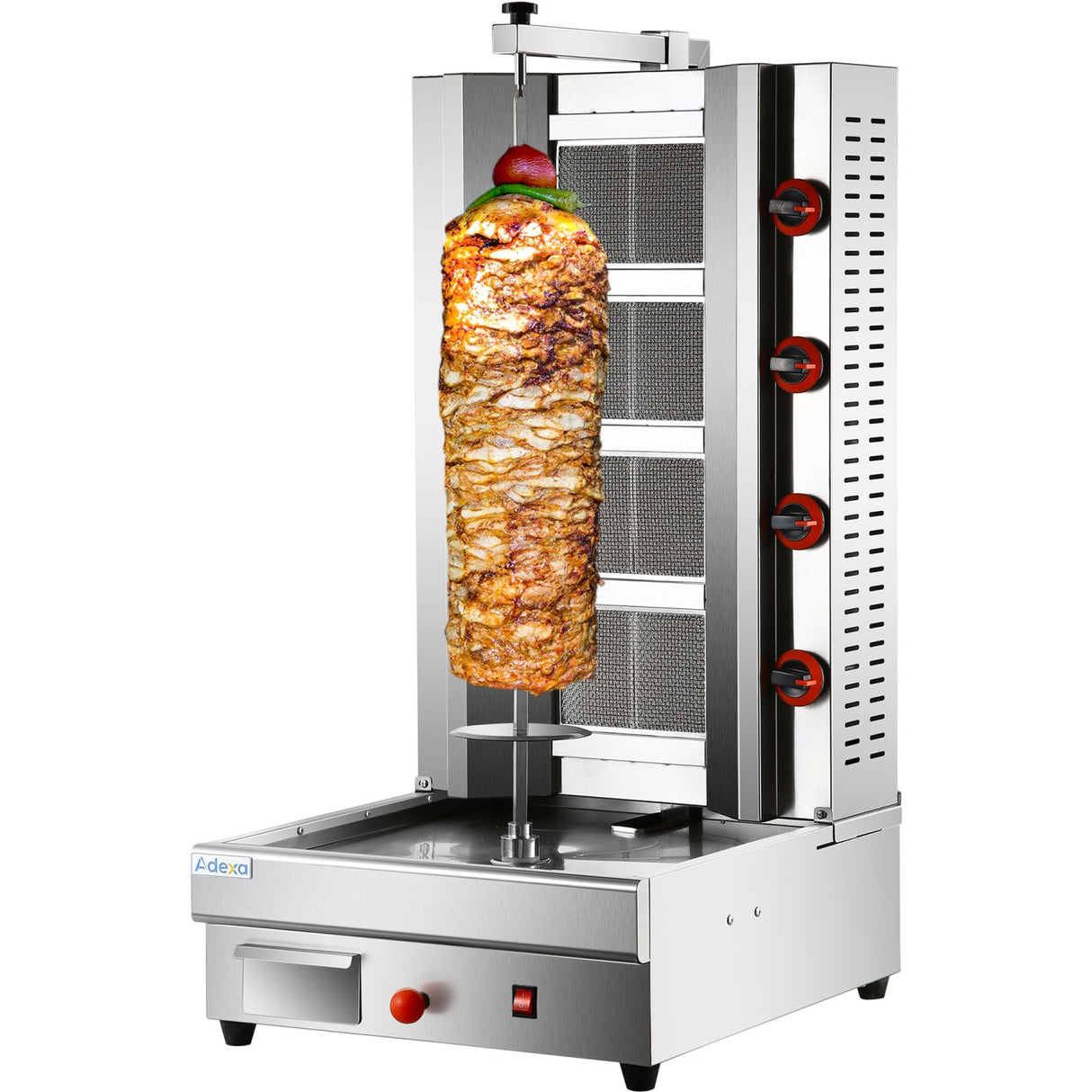 Professional Adjustable Gyros/Kebab Grill Gas 4 Elements 14.8k W | Hgsr4