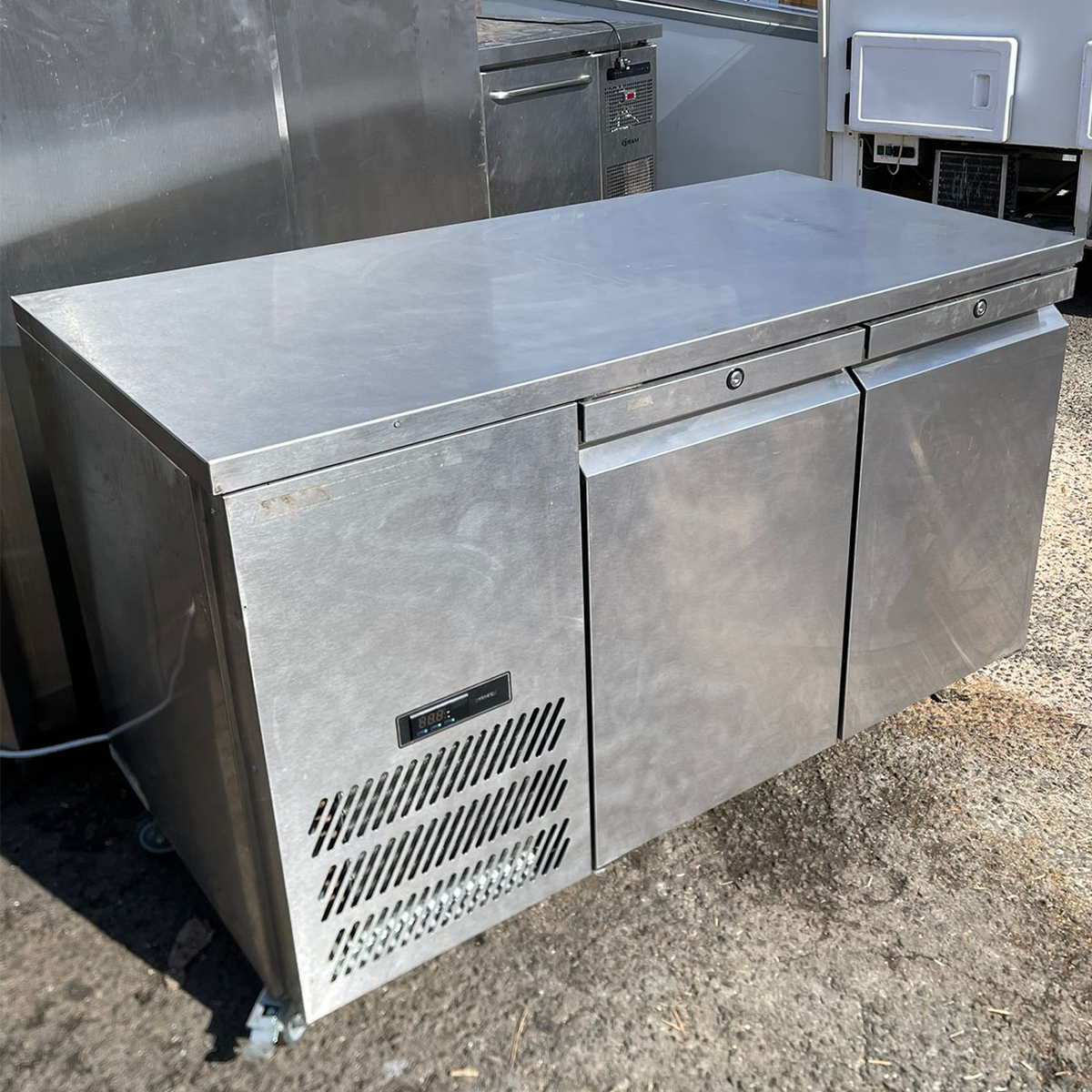 Williams Jade 2 Door 374Ltr Counter Fridge - Refurbished