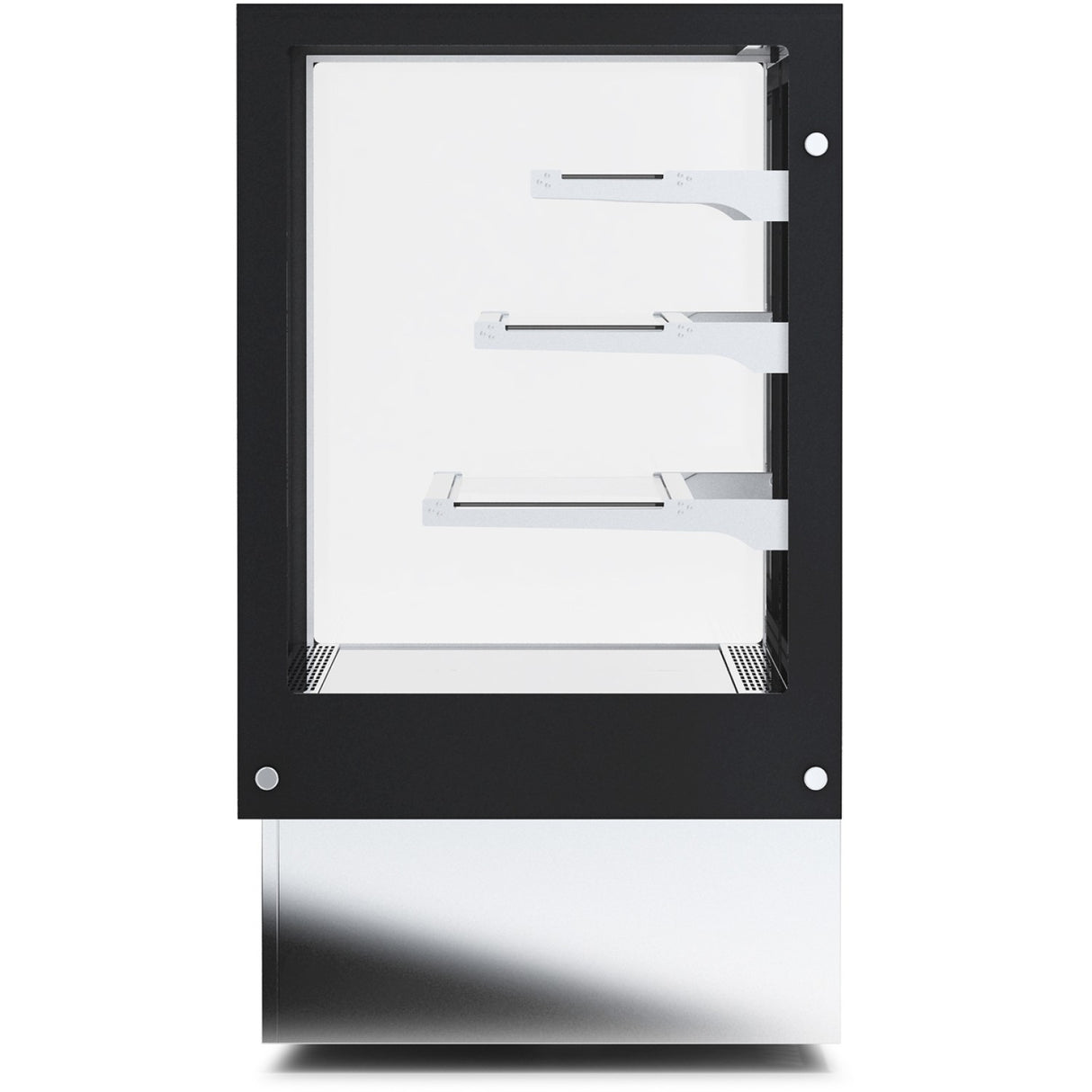 Display Merchandiser Fridge 630 Litres 3 Shelves Black &Amp; Stainless Steel | Hl1500 B3