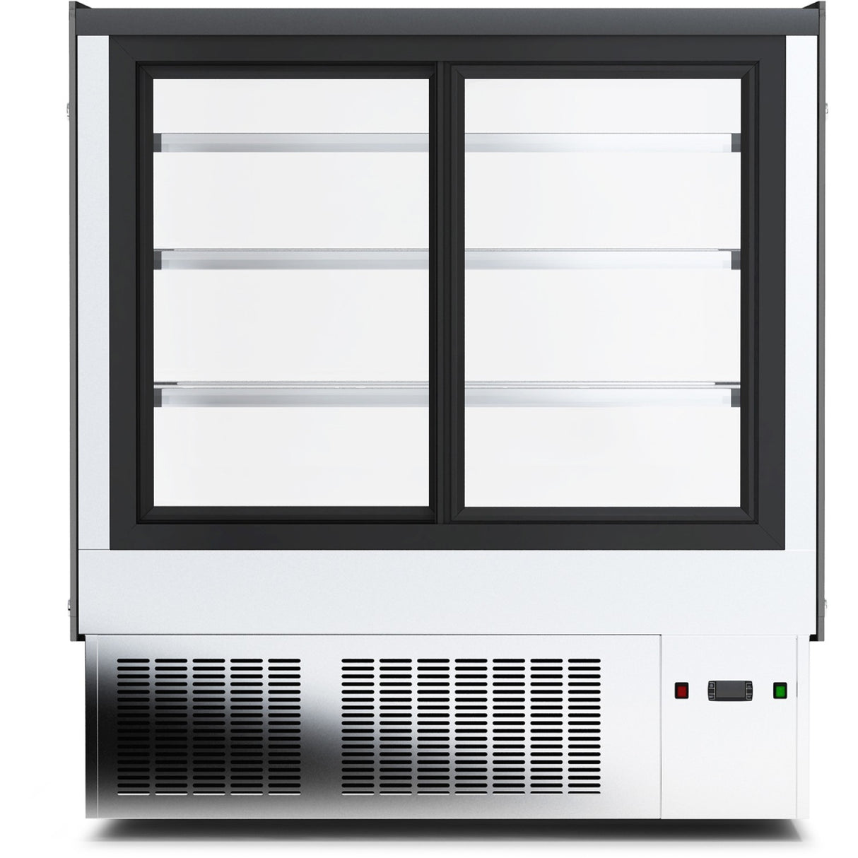 Display Merchandiser Fridge 760 Litres With 3 Shelves Black &Amp; Stainless Steel | Hl1800 B3