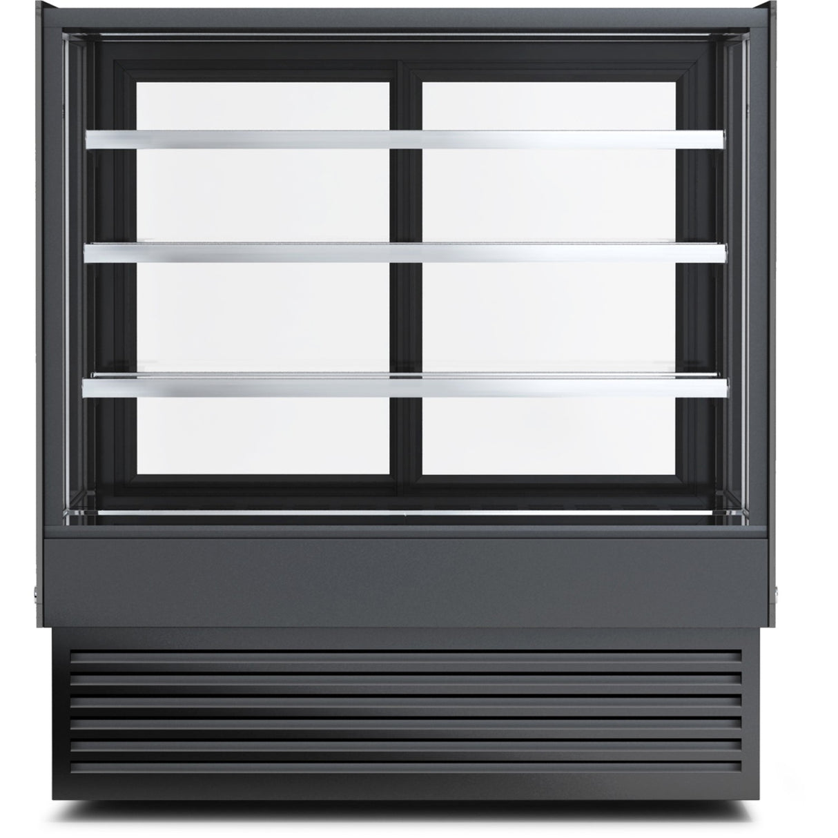 Display Merchandiser Fridge 630 Litres 3 Shelves Black | Hl1500 B3 Black