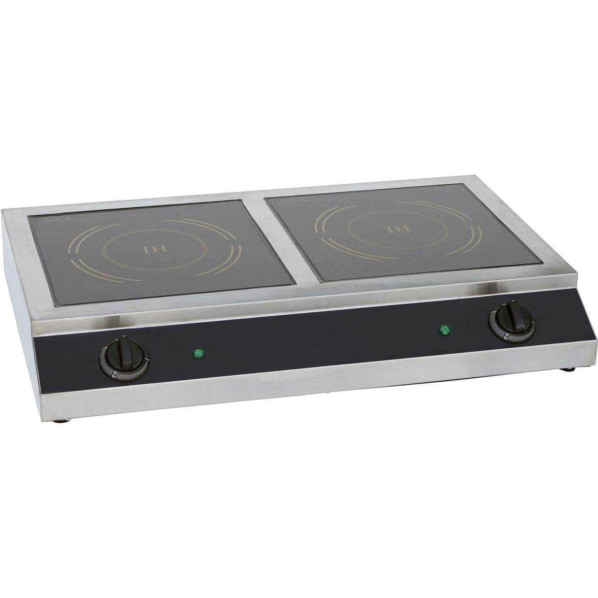 Commercial Electric Infrared Ceramic Glass Cooker 2 Zones 3.6k W | Hp3600