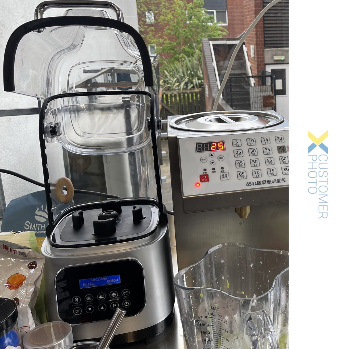 Professional Blender With Sound Enclosure 2 Litre 1800 W | Hs8003