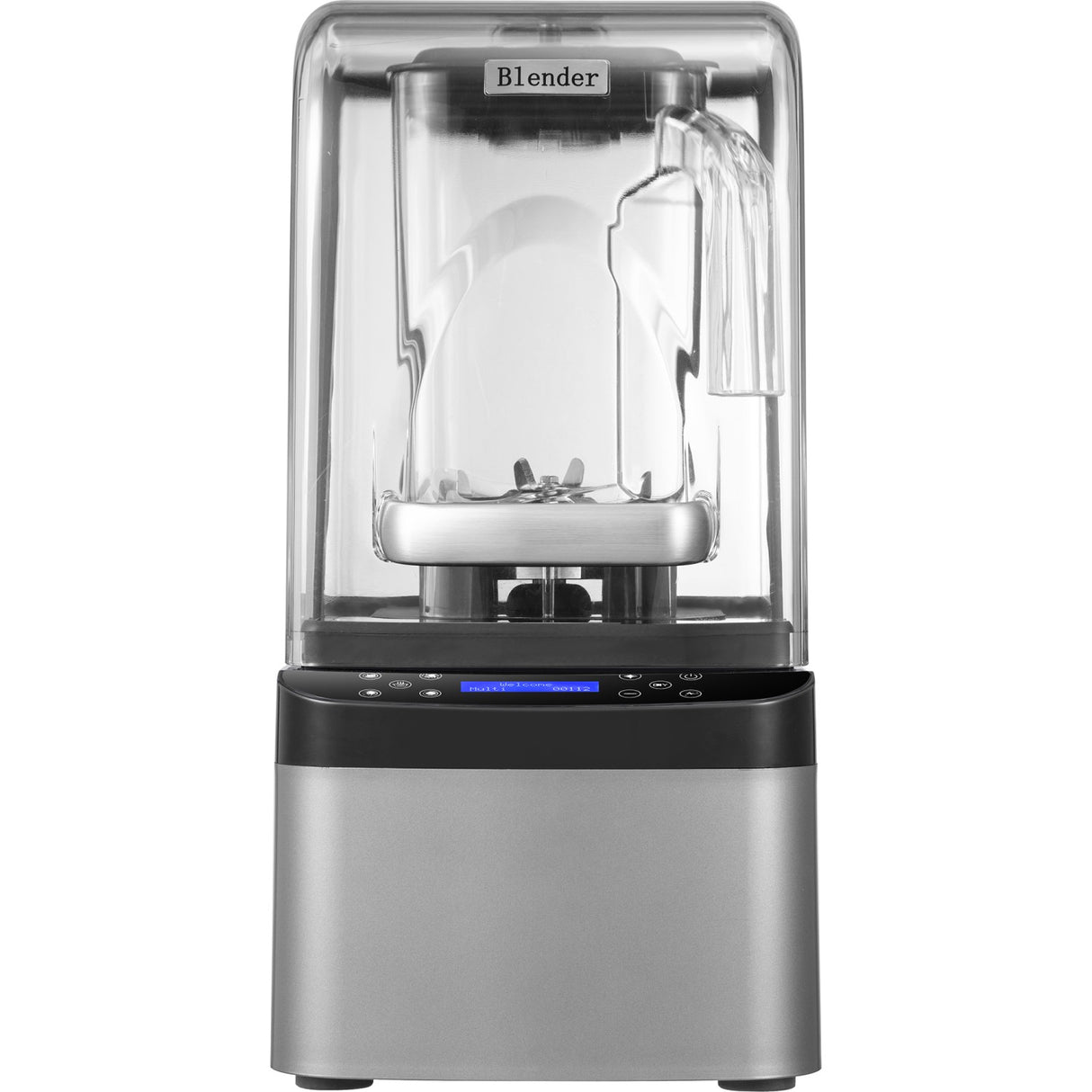 Commercial Heavy Duty Blender With Sound Cover 2 L Jar Touch Screen Control 3 Hp Motor 230x265x465mm | Hs8005 New