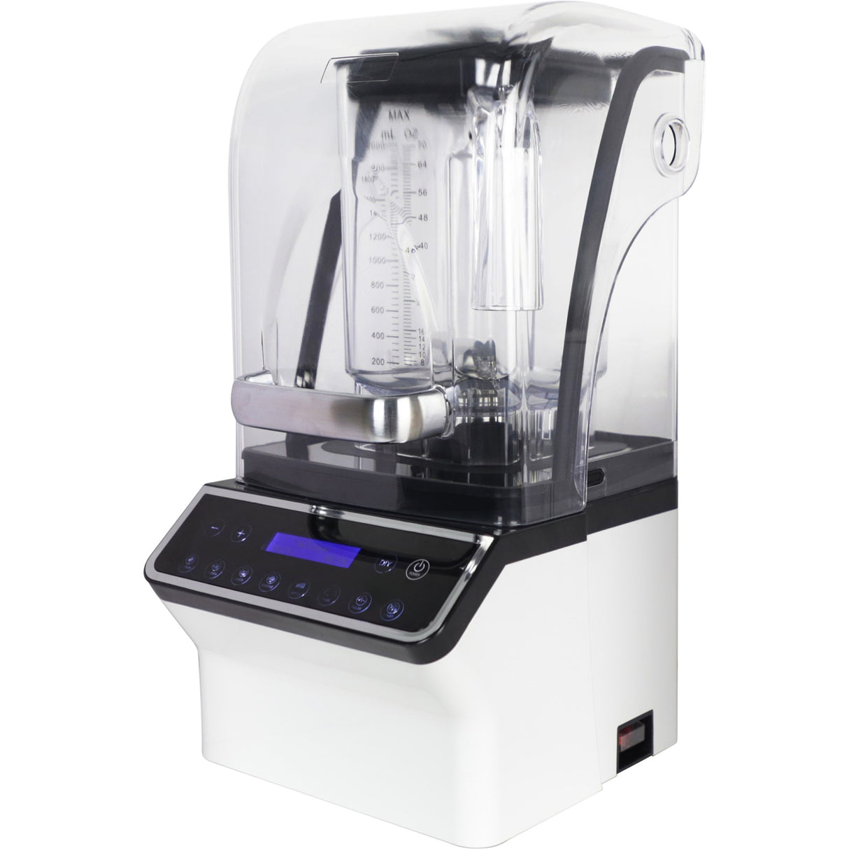 Commercial Heavy Duty Blender With Sound Cover 2 L Jar 3 Hp Motor 230x265x465mm | Hs8006 New