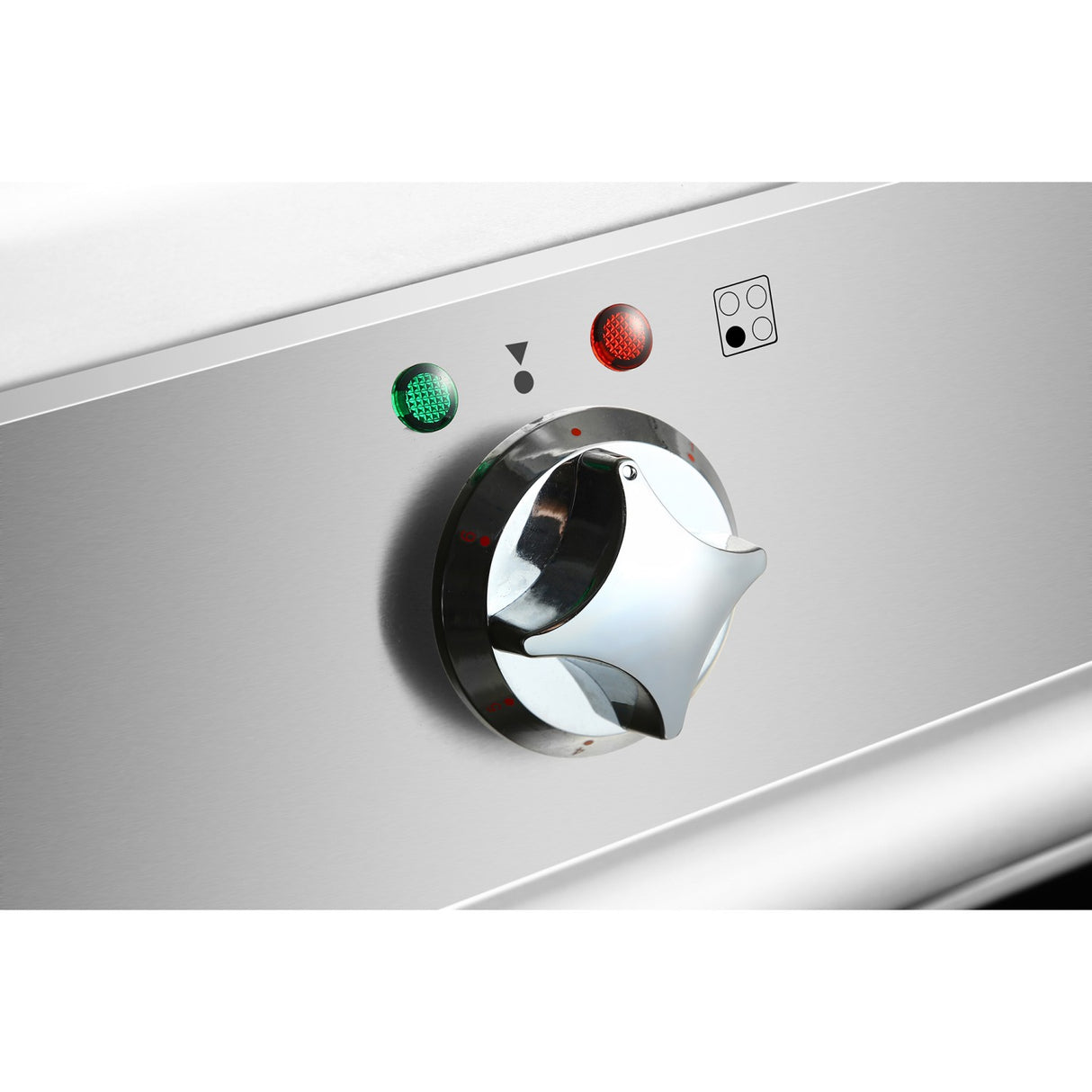 Commercial Electric Cooker 4 Square Burners With Electric Oven 16k W+4.8k W 900mm Depth | Hsq912 B