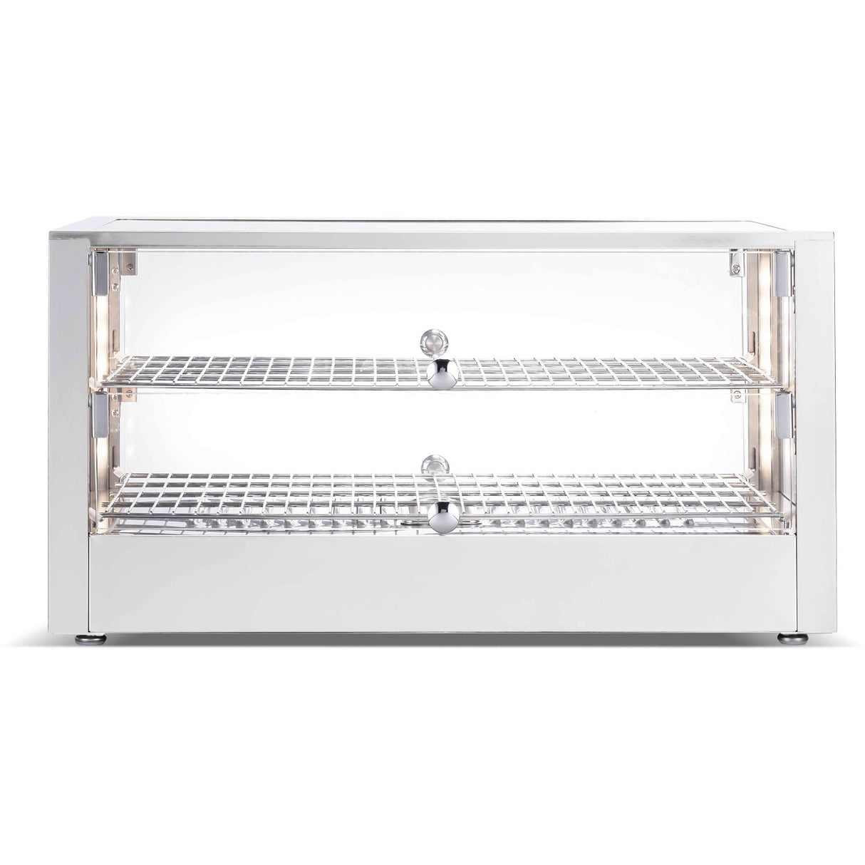 2 Tier Heated Display Case 80 Litres Countertop |  Hw80