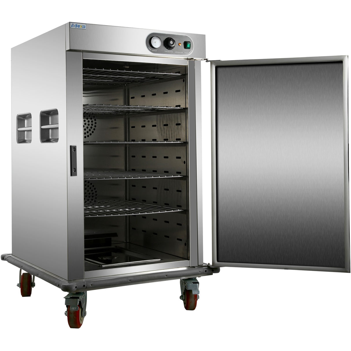 Professional Mobile Food Warming Cabinet with 10 x GN 1/1capacity 2kW | Hw115 F
