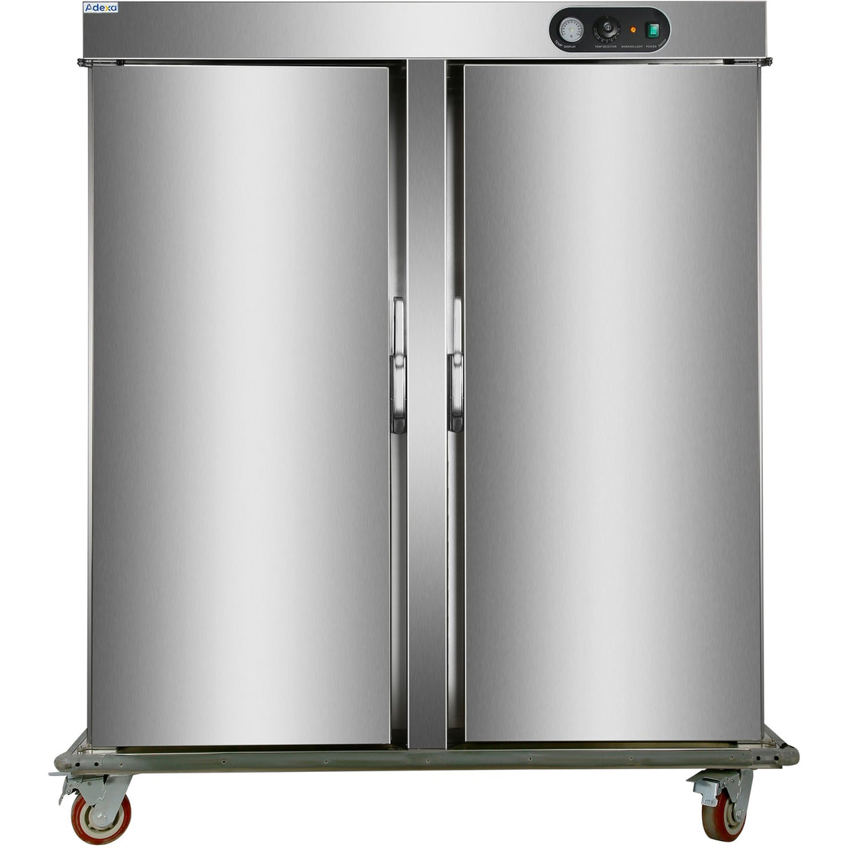 Professional Mobile Food Warming Cabinet Double Door With 22 X Gn2/1 Capacity 2.62k W | Hw2221