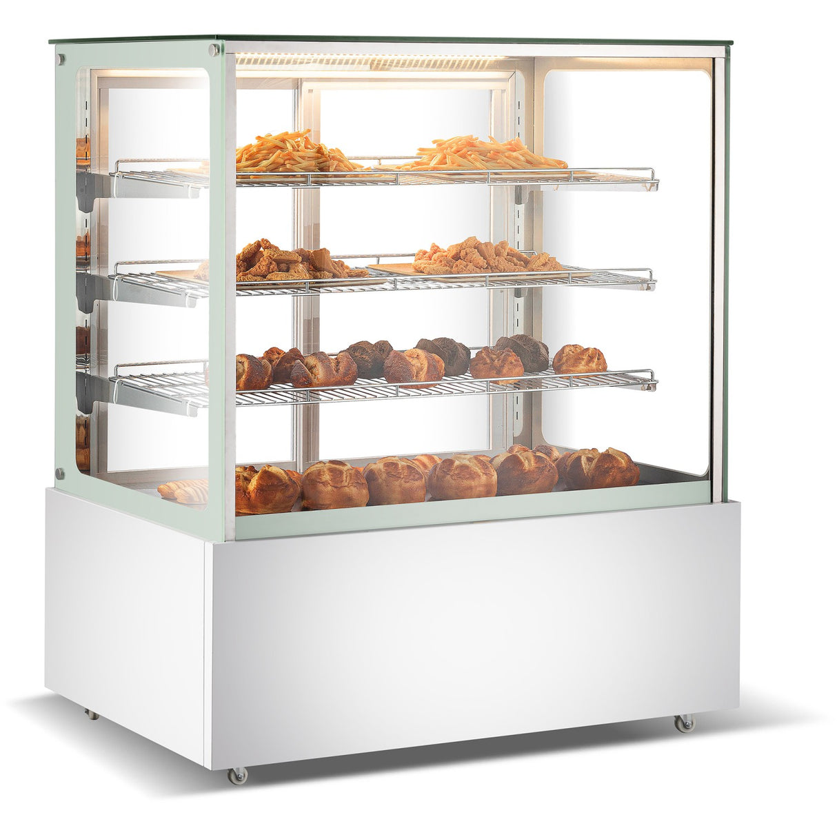 Commercial Heated Display Cabinet 605 Litres White | Hw371 White