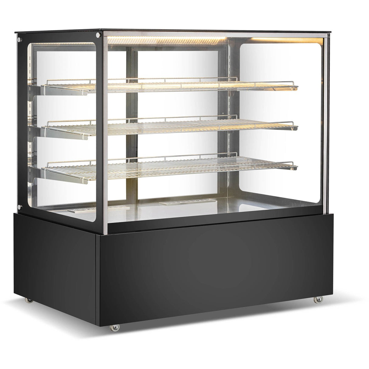 Commercial Heated Display Cabinet 765 Litres Black | Hw471 Black