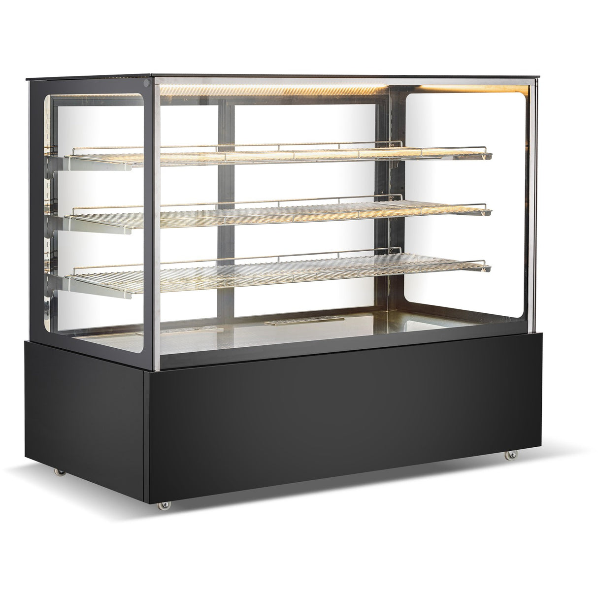 Commercial Heated Display Cabinet 925 Litres Black | Hw571 Black