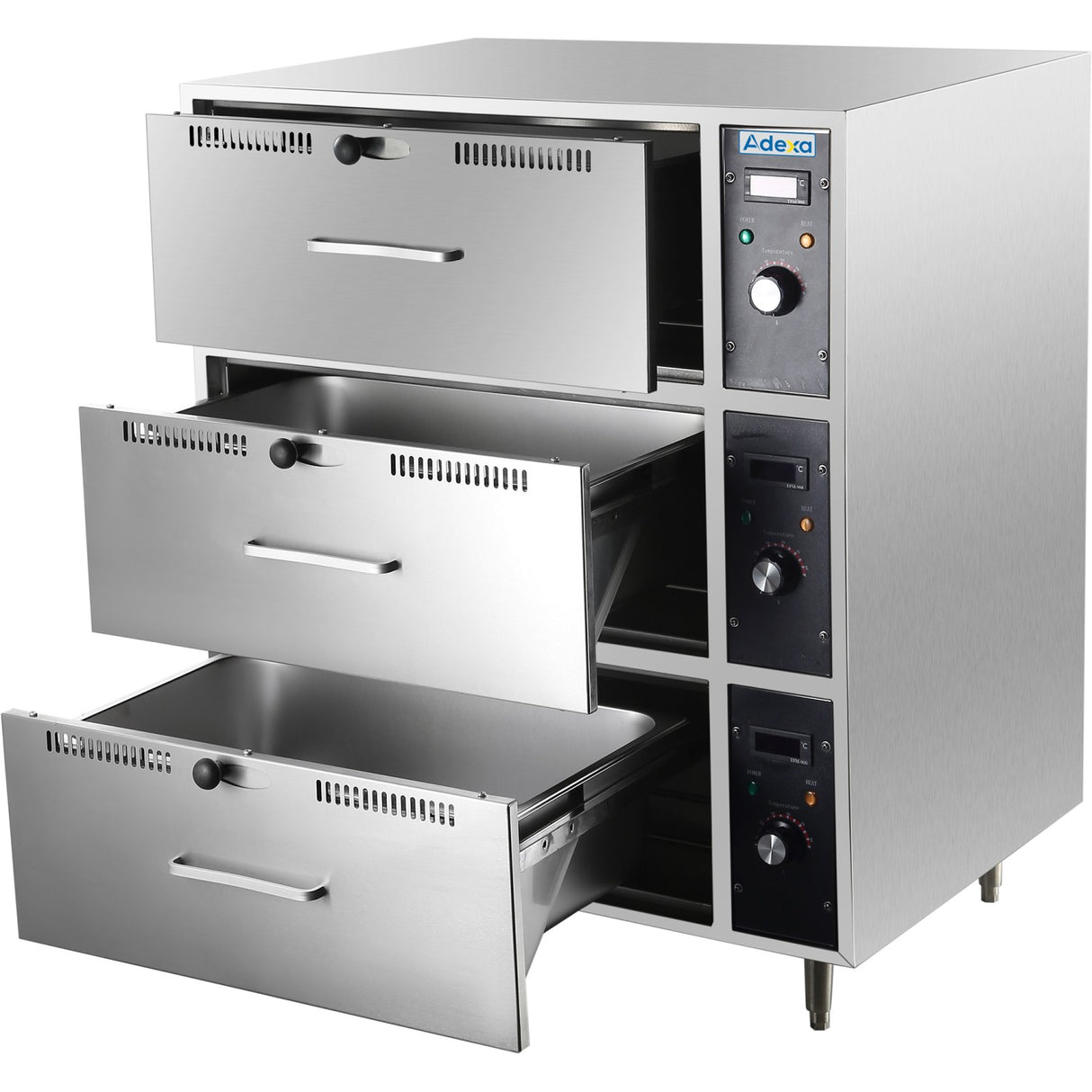 Commercial Food Warmer 3 Drawers 3k W | Hw83