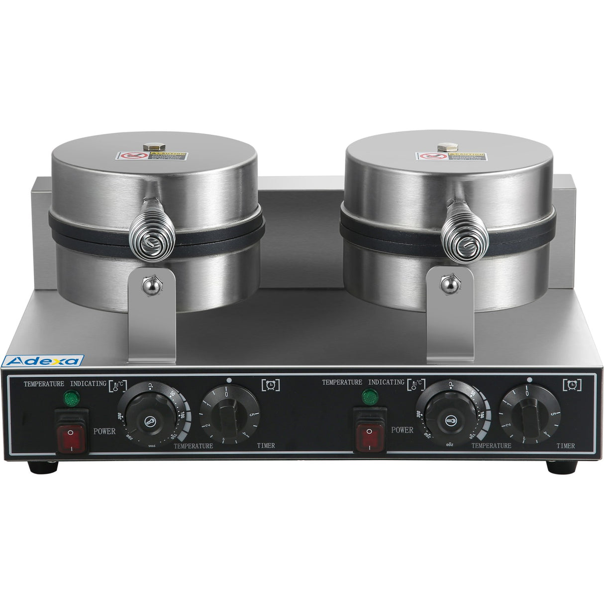 Commercial Waffle Maker Double Round | Hwb2