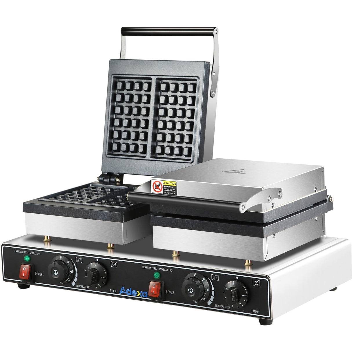 Commercial Waffle Maker Double 3.2k W | Hwb4