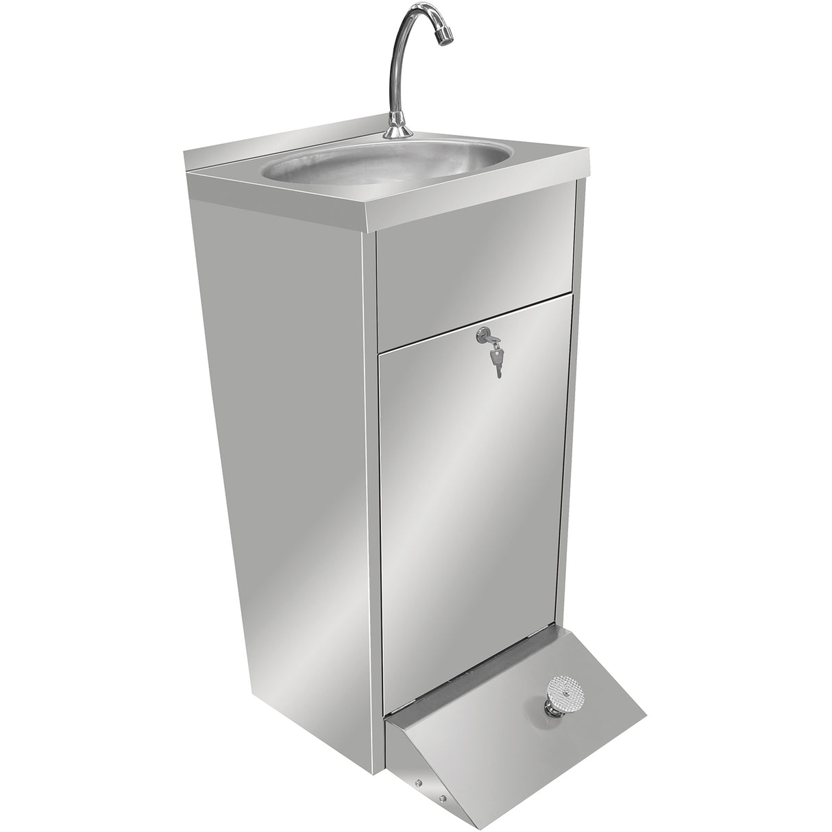 Commercial Hand Wash Sink Cabinet Stainless Steel Pedal Control | Vhwr445