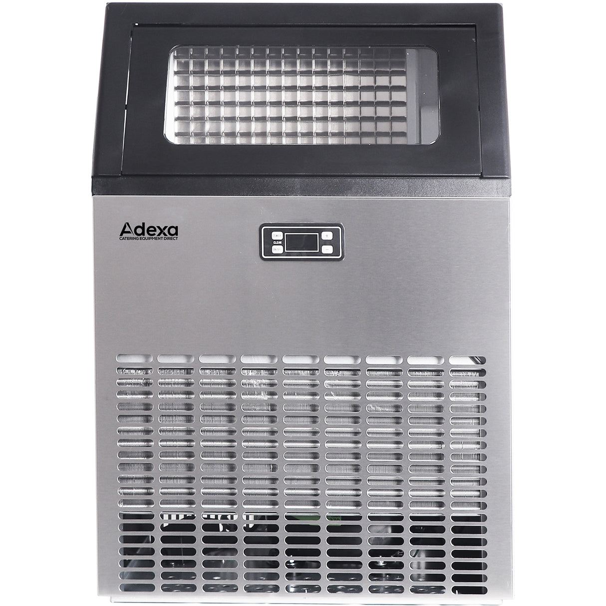 Commercial Ice Cube Machine Under Counter 90kg/24h 25kg Bin | Hzb90 F