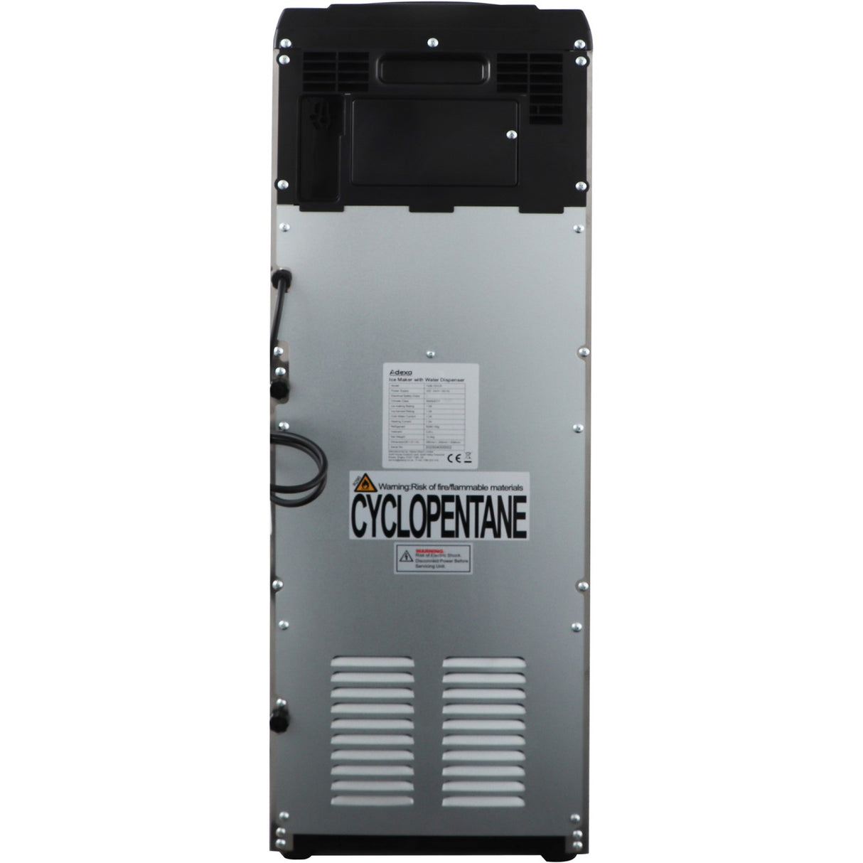 Freestanding Ice Maker With Hot &Amp; Cold Water Dispenser 15kg/24h 2.5 L Bin 290x300x836mm | Hzb15 Ylr