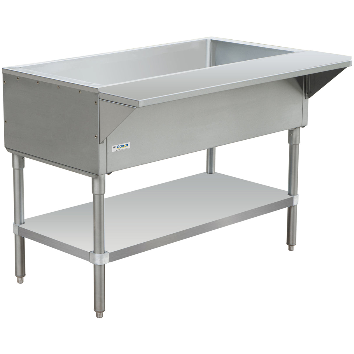 Commercial Food Service Table 4 X Gn 1/1 With Undershelf 1590x780x870mm | Ict4 Us