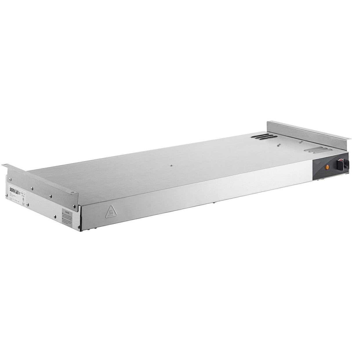 Commercial Dual Element Strip Warmer With Mounting Brackets &Amp; Chains Infinite Controls 1225mm | Isw48 D