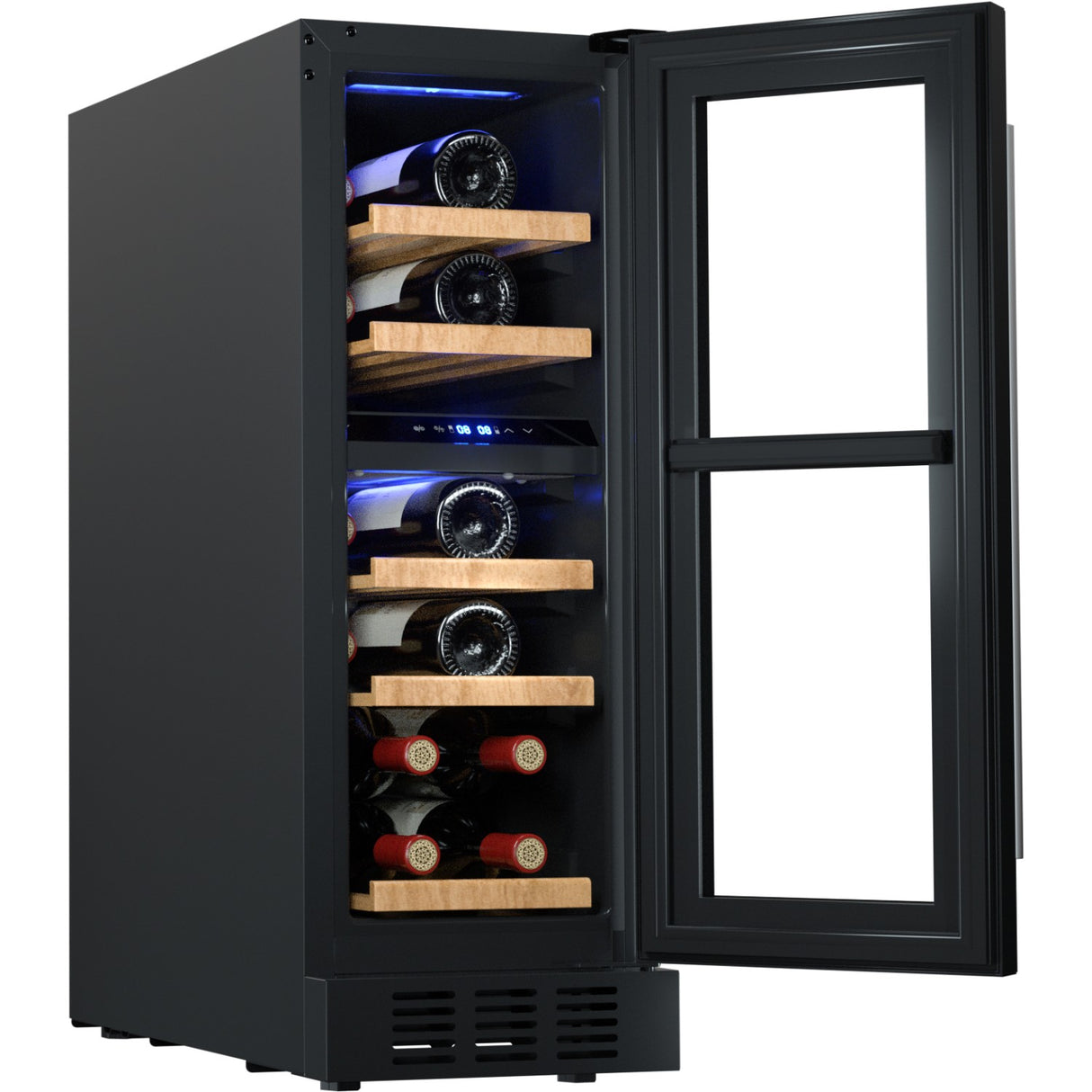 Professional Wine Cooler Dual Zone 19 Bottles | Jc57 Wd