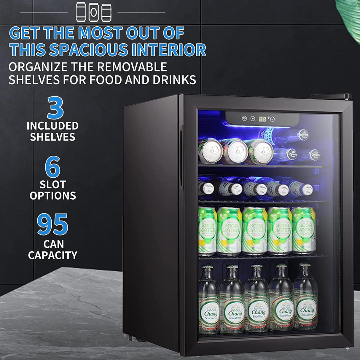 Commercial Bottle Cooler 70 Litres | Jc70 Uel