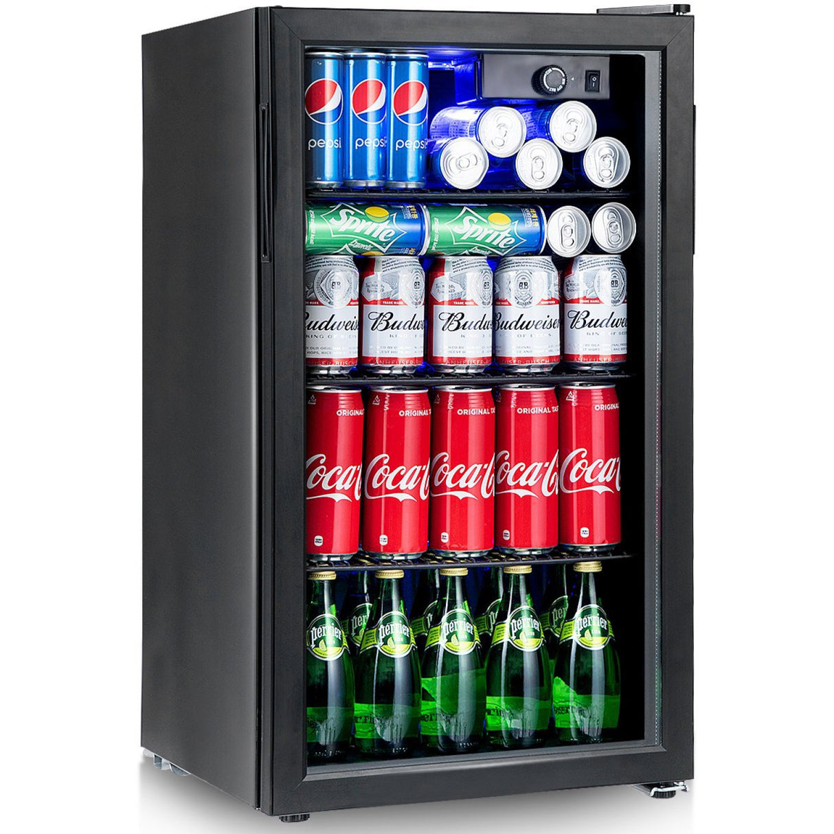 Bottle Cooler Glass Door 90 Litres Mechanical Control | Jc90
