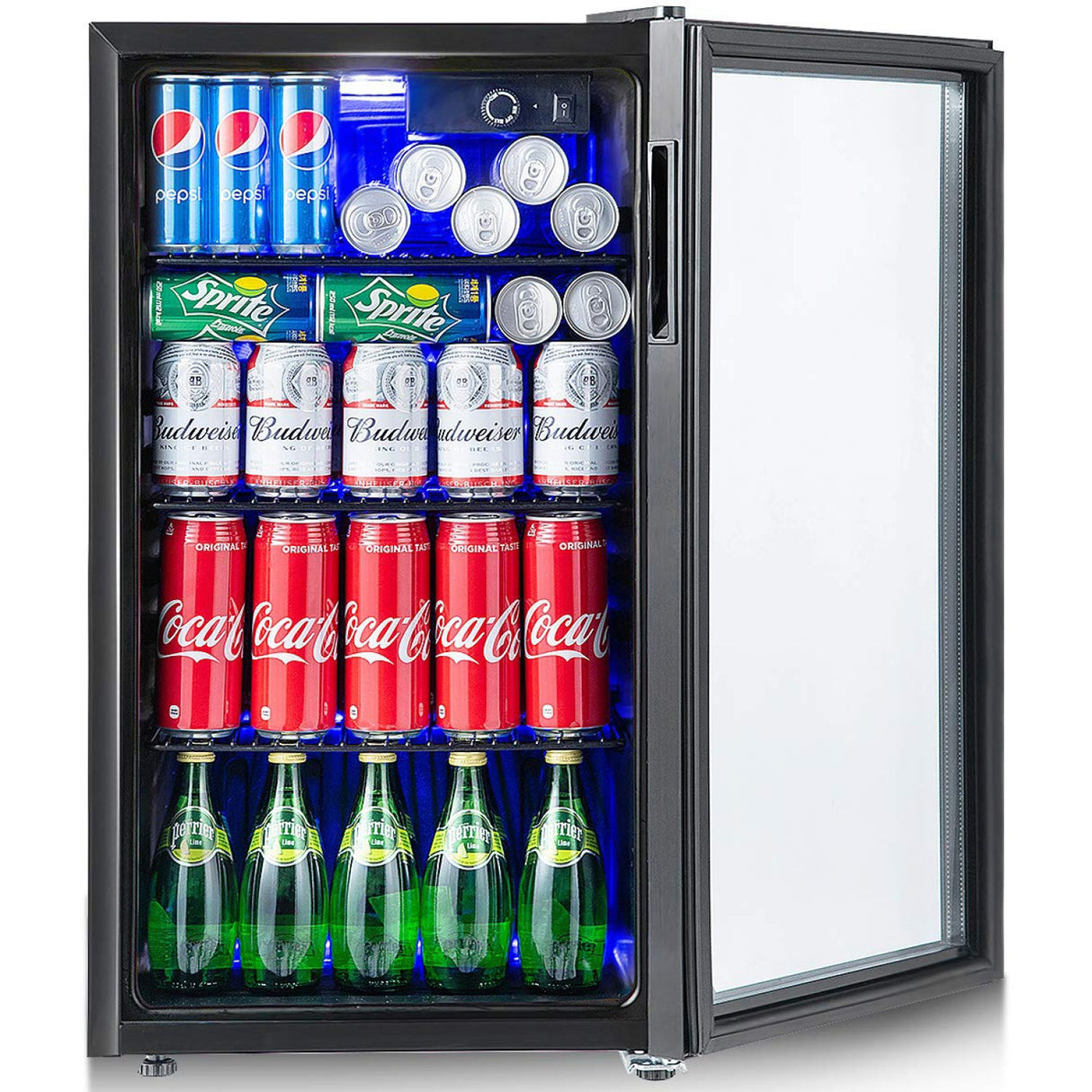 Bottle Cooler Glass Door 90 Litres Mechanical Control | Jc90