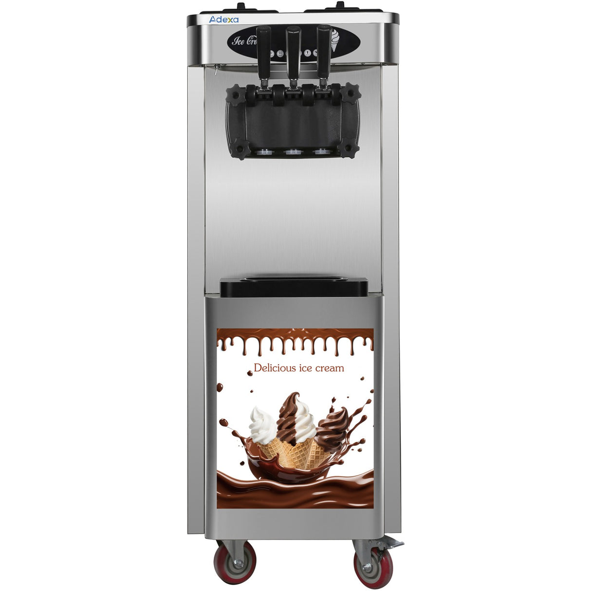 Commercial Standing Soft Serve Ice Cream Machine 25–28 L/H 560x715x1380mm | K25 Sic
