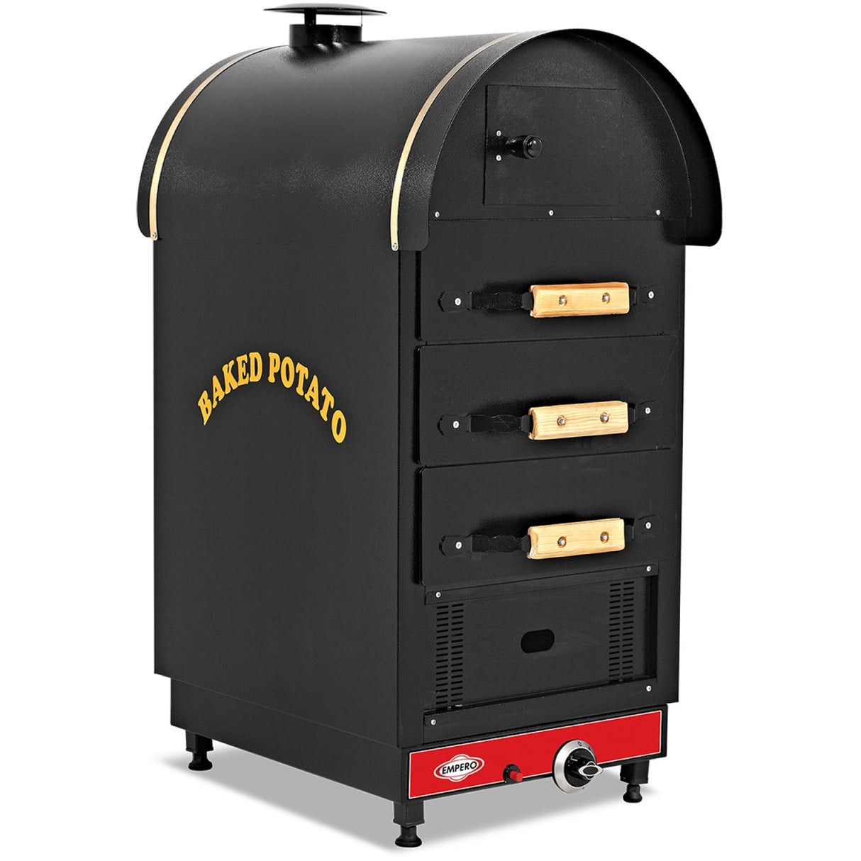 Professional Potato Oven Gas 36 45 Potatoes/Hour 3 Drawers | Kfg030