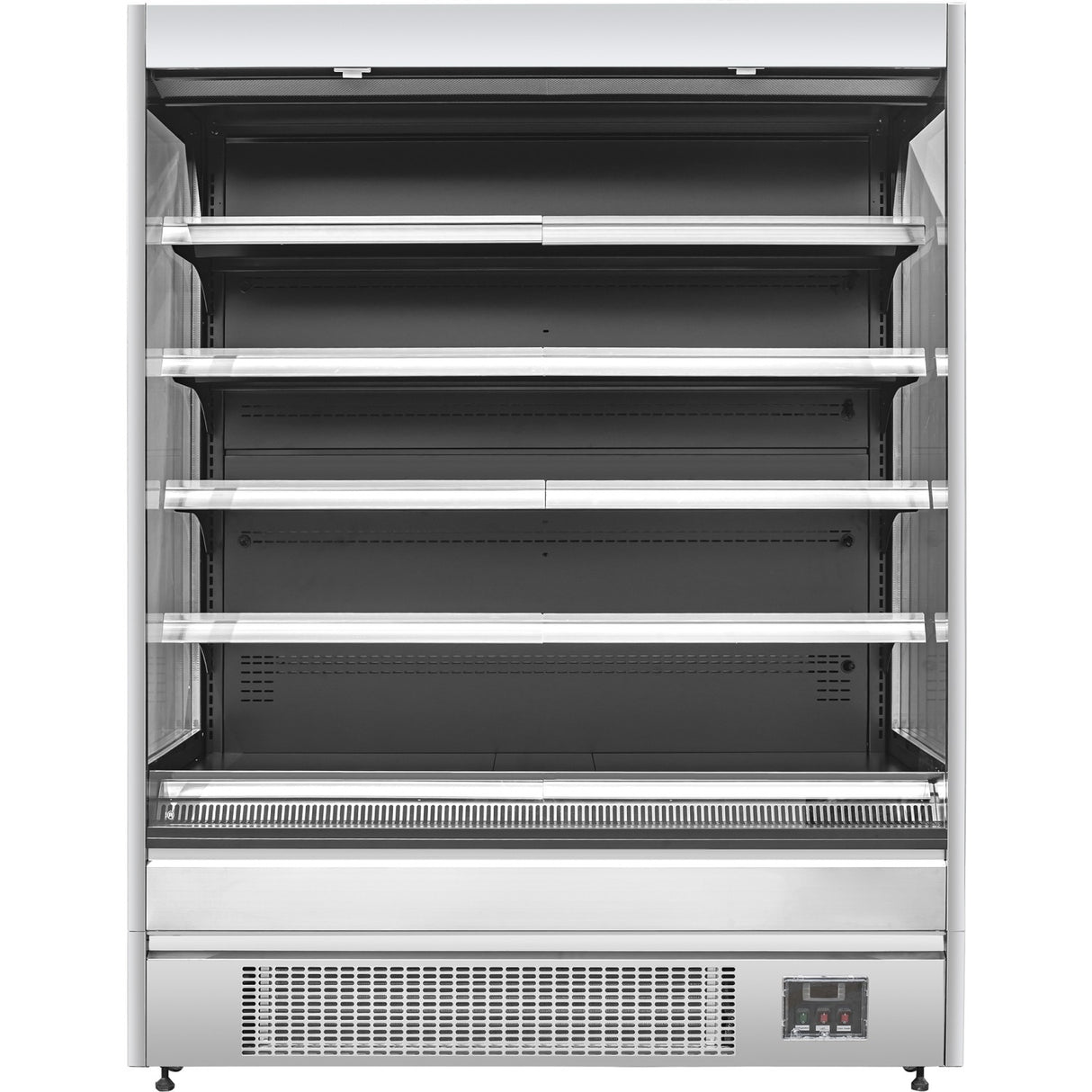 Wall Cabinet Multi Deck Refrigerator Night Curtain Stainless Steel 1320x700x2000mm | Kmdp1370 Ess