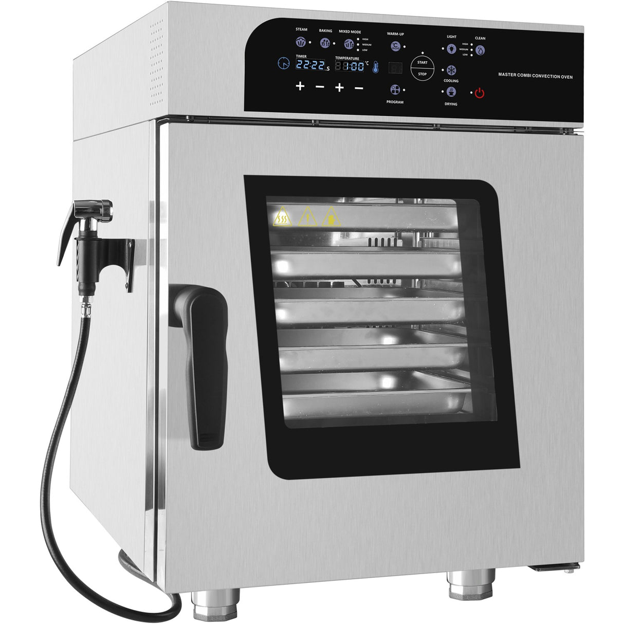 Commercial Electric Combi Oven 5 X Gn 1/1 Capacity With Steam Cooking Function | Kngckw05