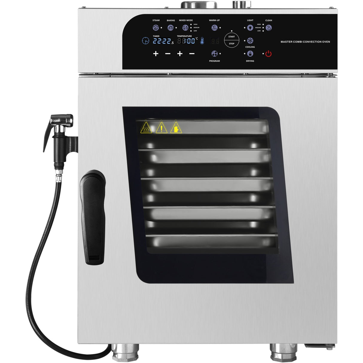 Commercial Electric Combi Oven 5 X Gn 1/1 Capacity With Steam Cooking Function | Kngckw05