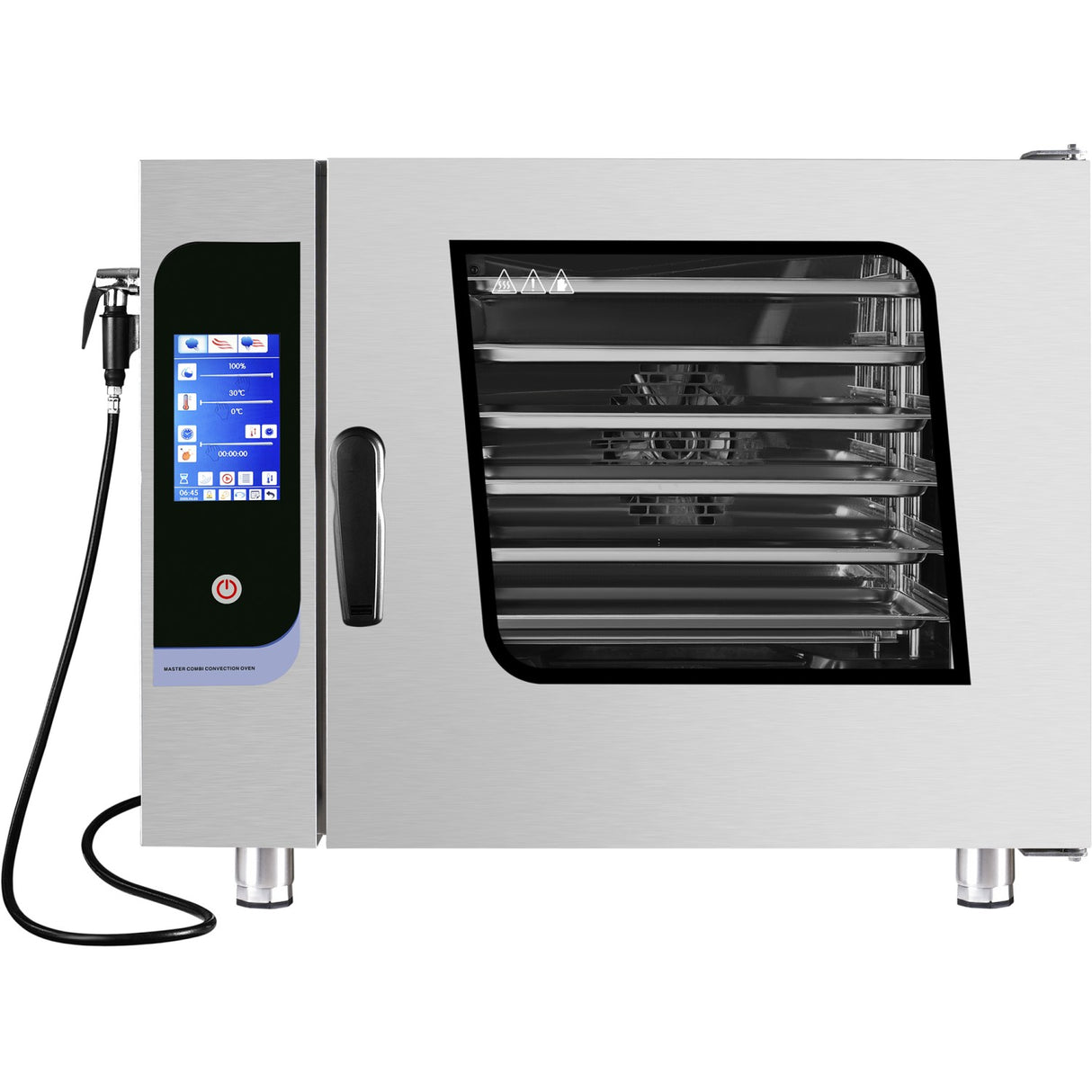 Commercial Electric Combi Oven 6 X Gn 1/1 Capacity With Steam Cooking Function| Kngckw06 A