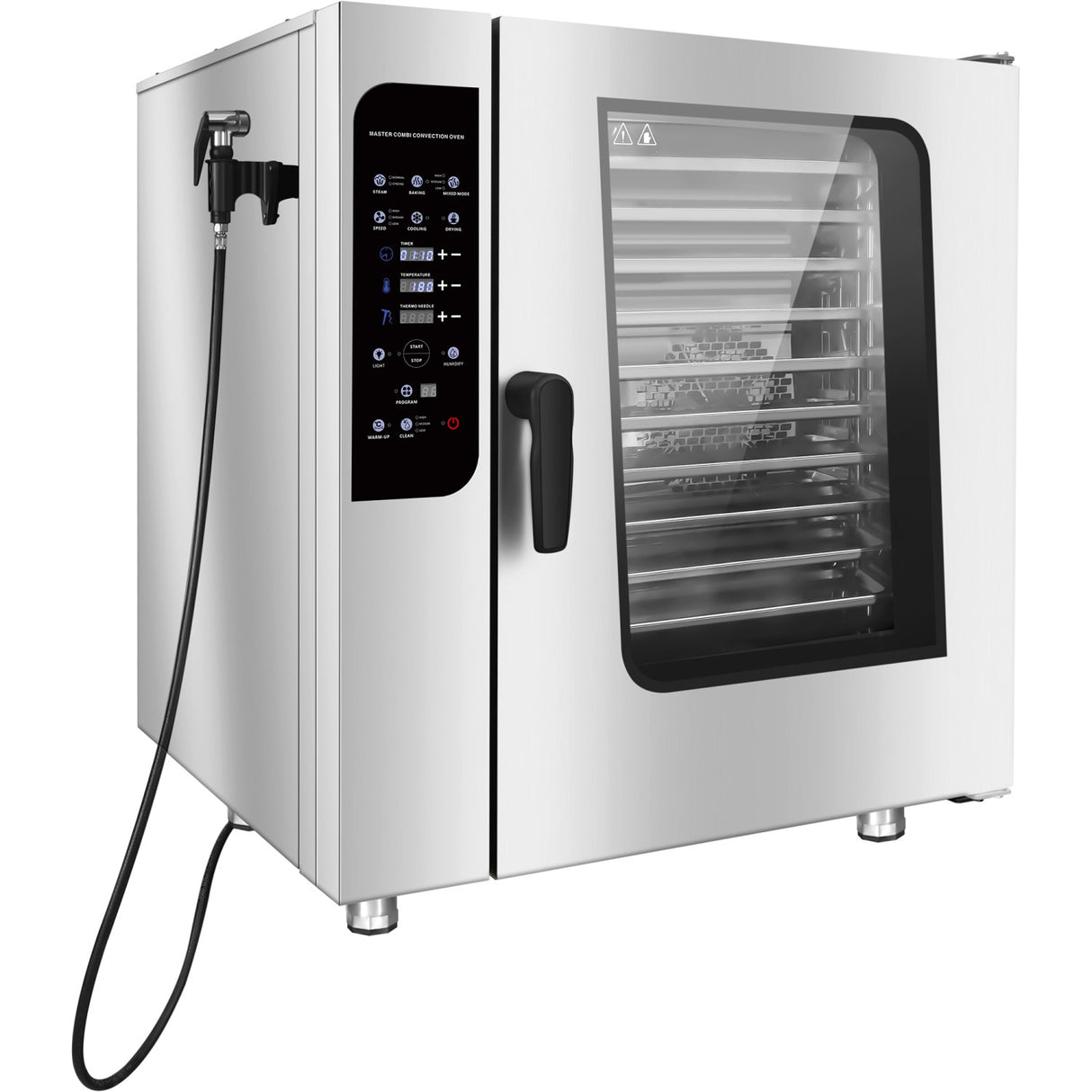 Commercial Electric Combi Oven 10 X Gn 1/1 Capacity With Steam Cooking Function | Kngckw10