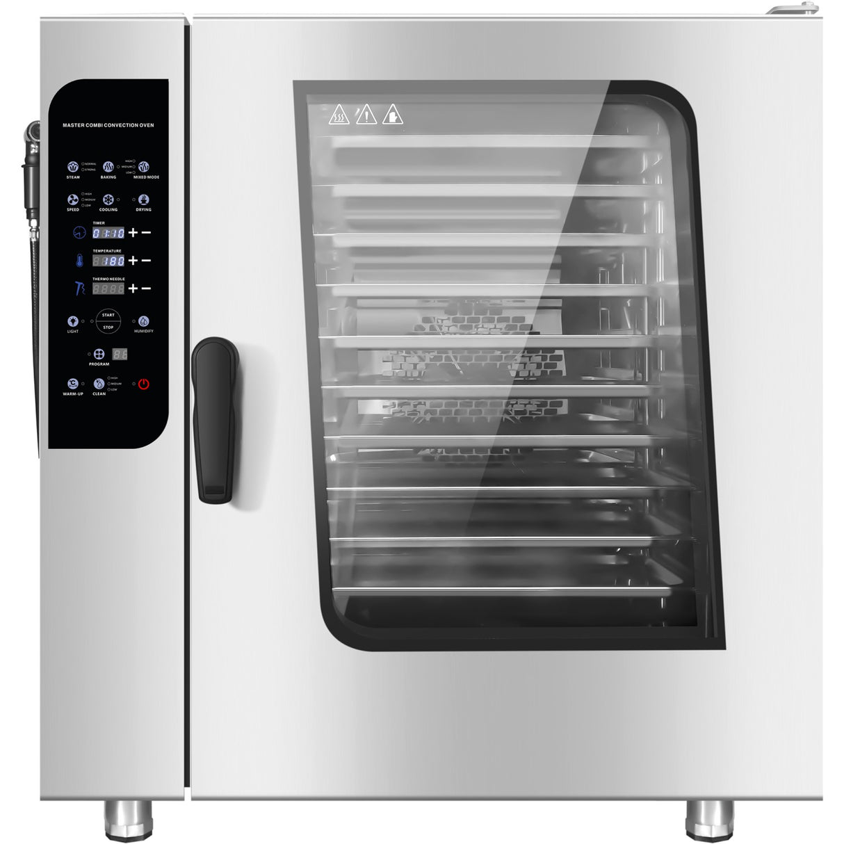 Commercial Electric Combi Oven 10 X Gn 1/1 Capacity With Steam Cooking Function | Kngckw10
