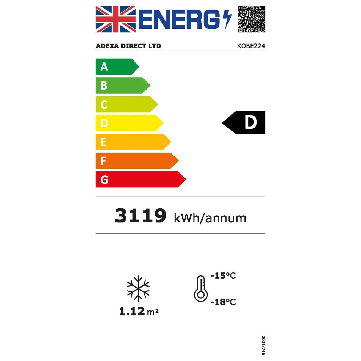 Commercial Horizontal Display Freezer With Shelves 780 Litres 2 Glass Doors 1900x850x880mm Ventilated Cooling Automatic Defrost | Kobe224