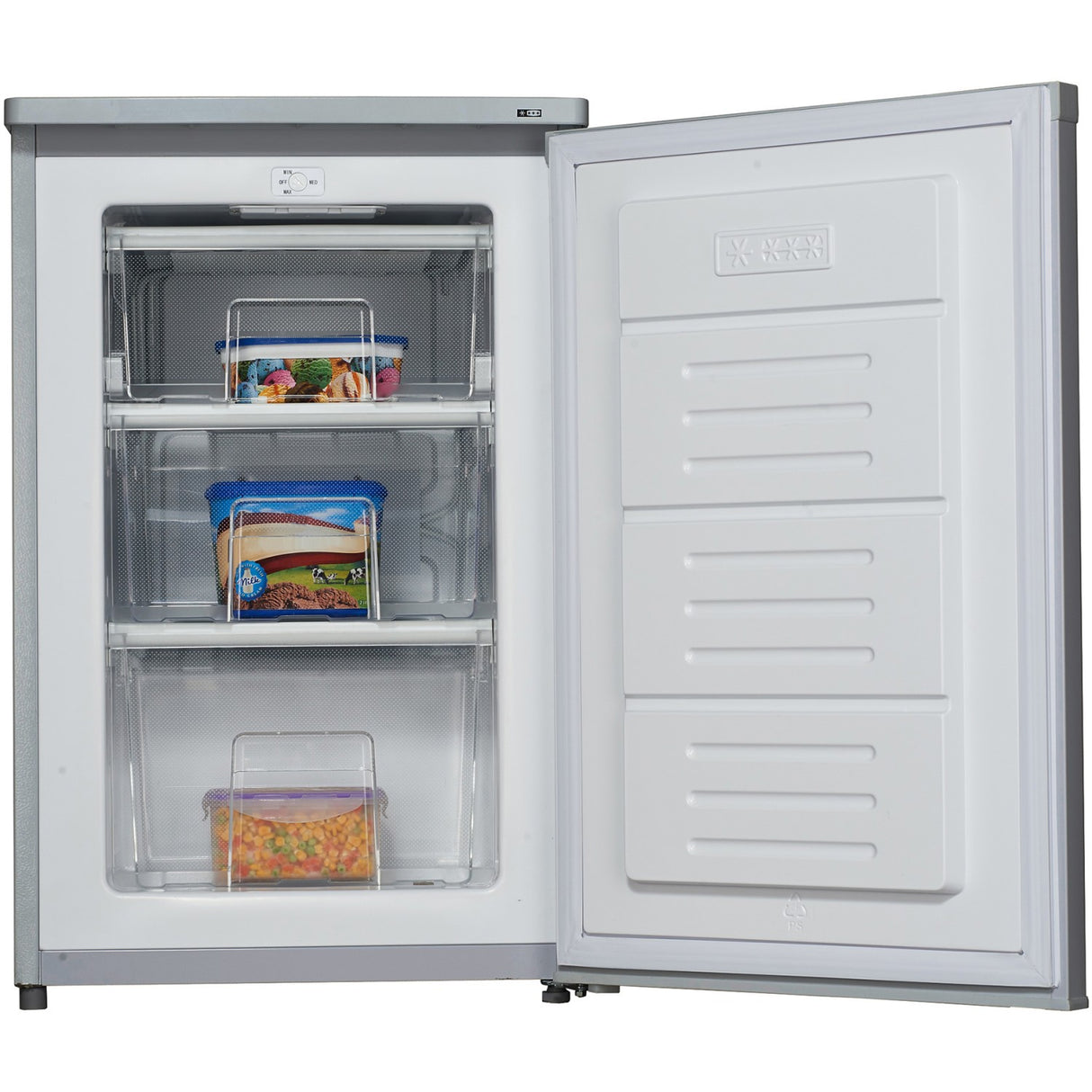Undercounter Freezer 83 Litre Reversible Single Door Stainless Steel | Ax85 Nx