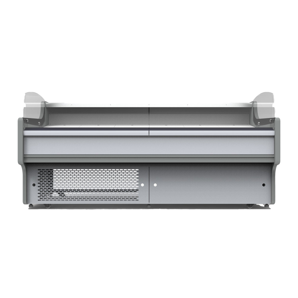 Open Deli Serve Over Counter 145 Litres Straight Glass Ventilated Cooling 1330x940x916mm | Kscp1309 Rf
