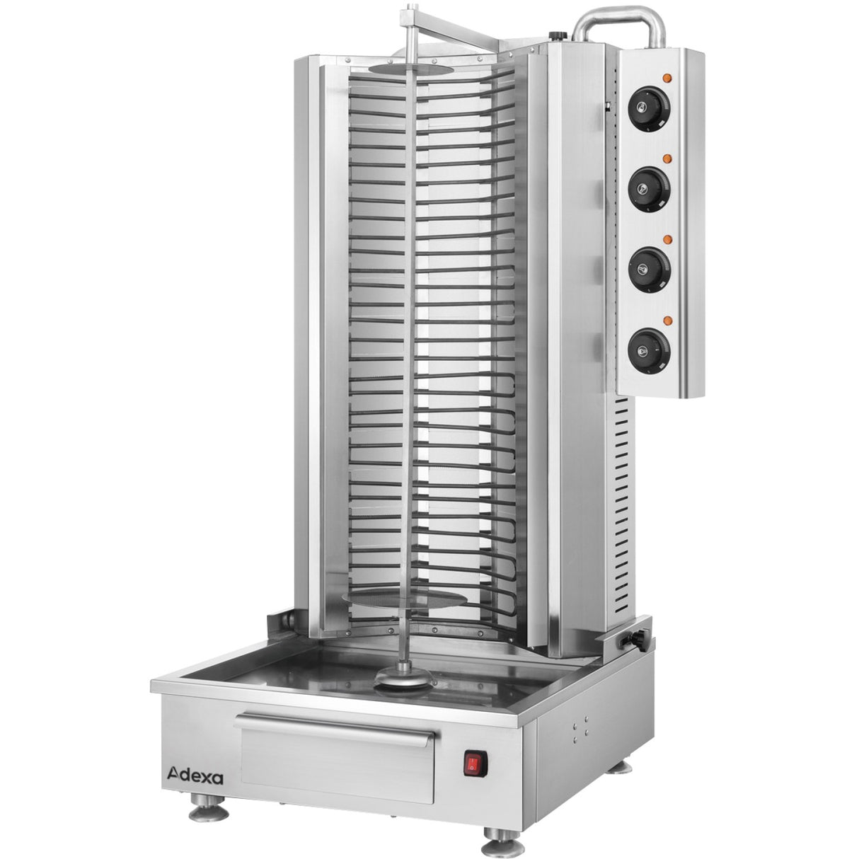 Commercial Electric Shawarma/Gyros/Kebab Grill 9.6k W 700x620x1245mm | Kte1250