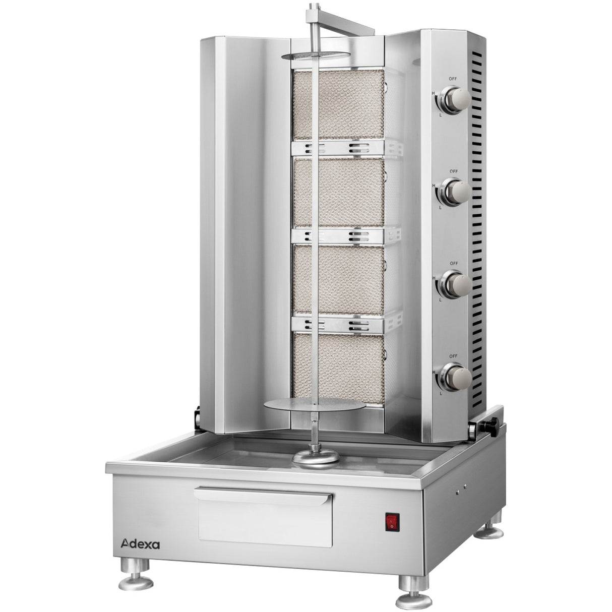 Commercial Gas Shawarma/Gyros/Kebab Grill 620x620x1050mm | Ktq1050
