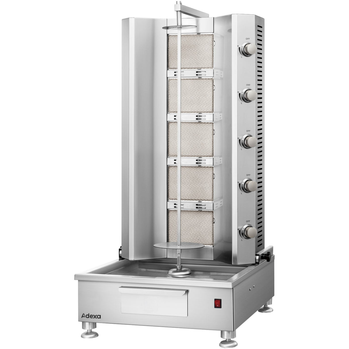 Commercial Gas Shawarma/Gyros/Kebab Grill 620x620x1245mm | Ktq1250