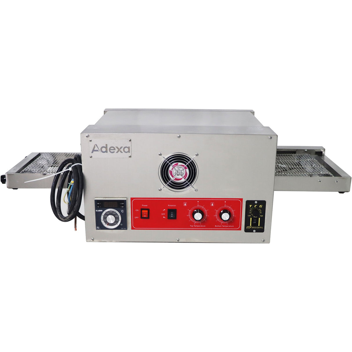 Commercial Electric Conveyor 12” Pizza Oven With Trolley 1150x600x370mm | Lm12 C