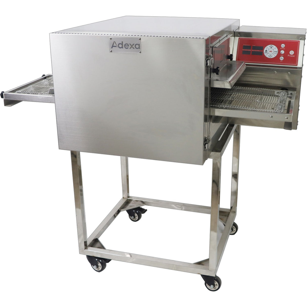 Commercial Electric 14” Conveyor Pizza Oven With Trolley 1280x910x480mm | Lm14 D