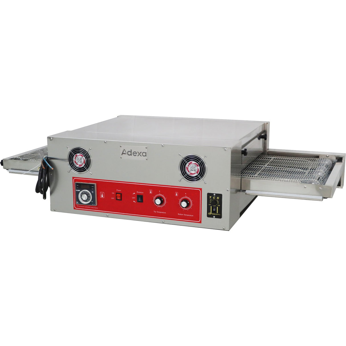 Commercial Electric Conveyor 18” Pizza Oven With Trolley 1560x750x340mm | Lm18 C