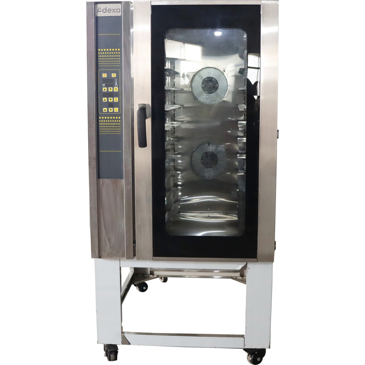 Commercial Electric Convection Oven With Steam 10 Trays &Amp; Mechanical Panel 380 V 870x1200x1520mm | Lmr10 Di