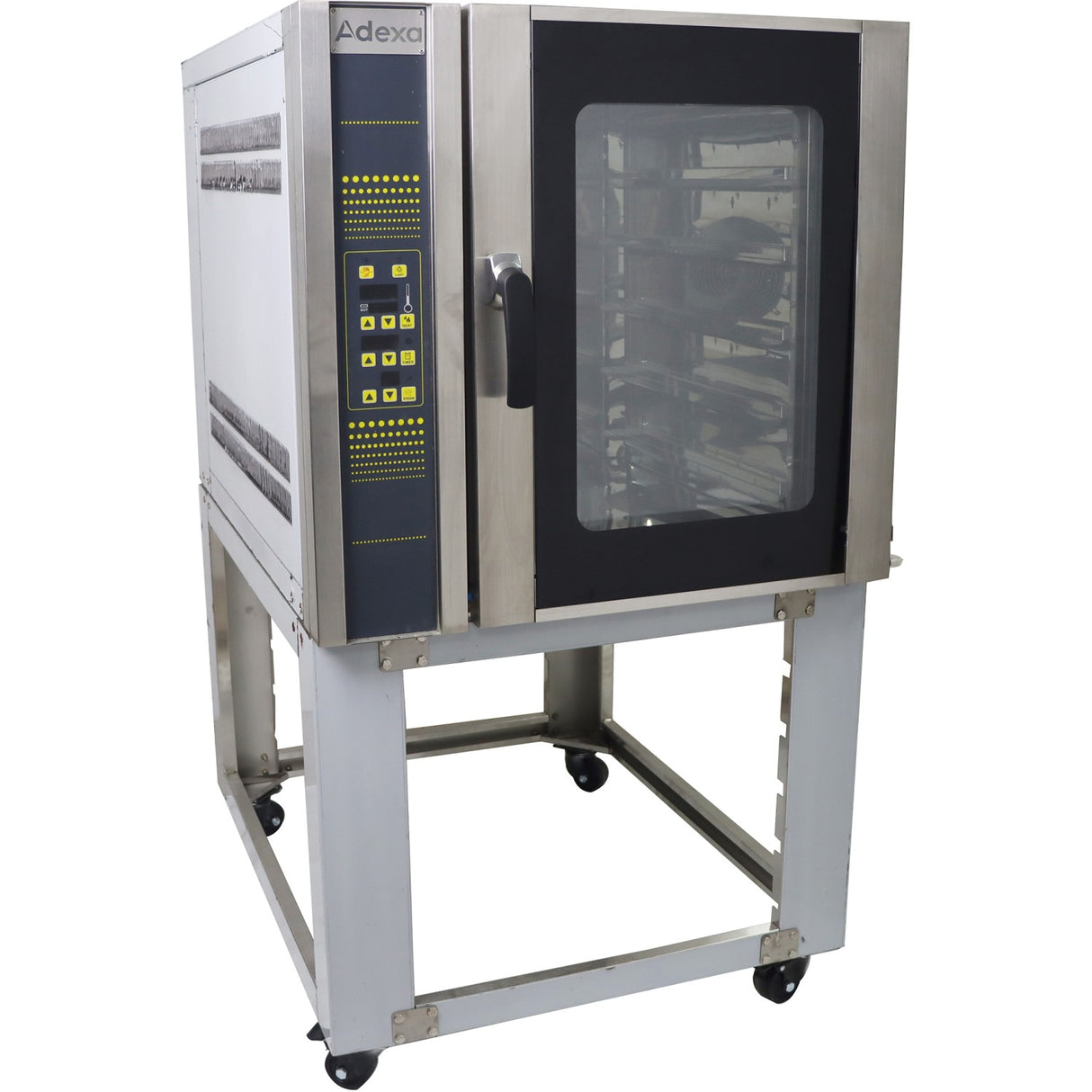 Commercial Electric Convection Oven With Steam 5 Trays &Amp; Mechanical Panel 380 V 870x1200x850mm | Lmr5 Di