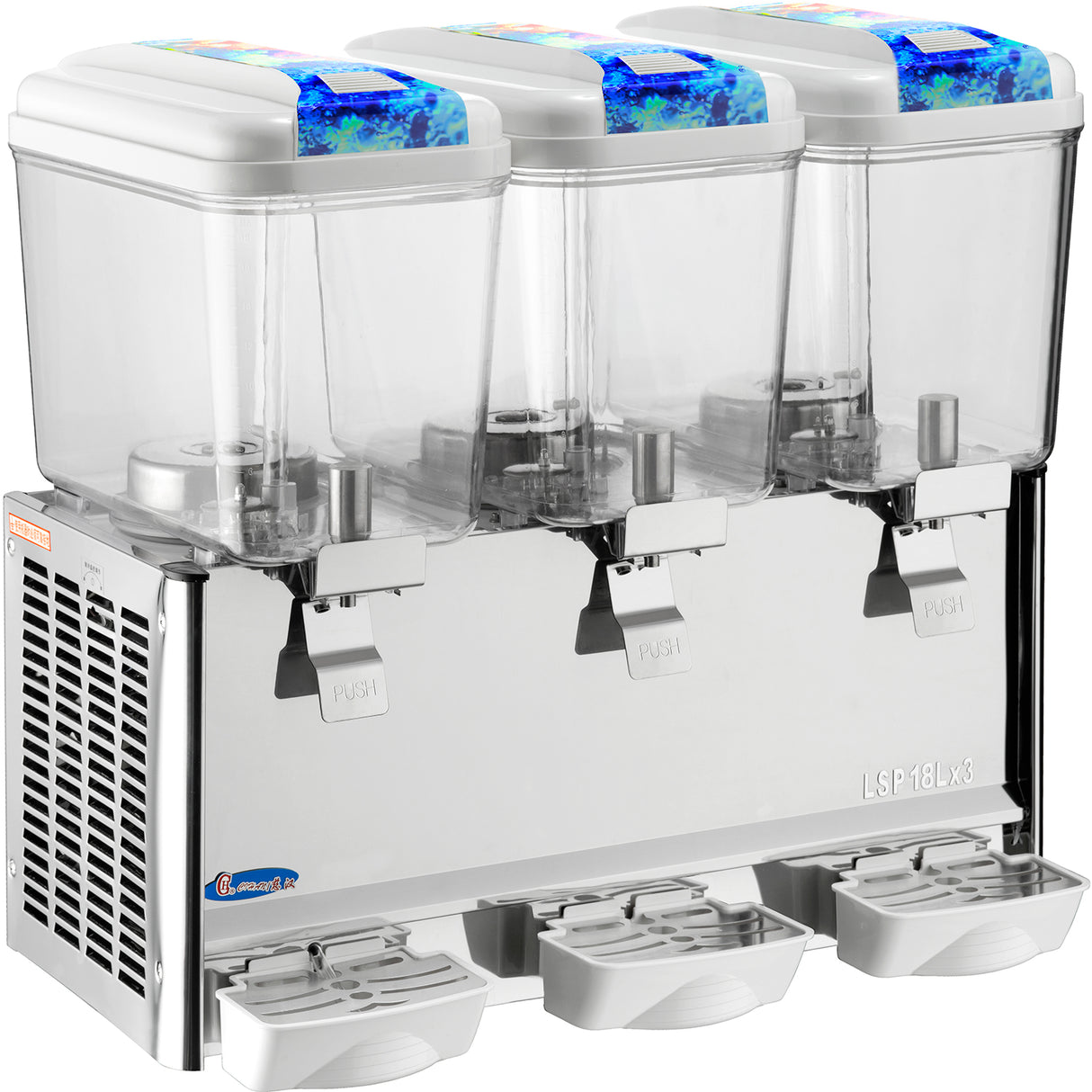 Commercial Cold Drinks Dispenser 3 X 18 Litres | Lsj18 Lx3